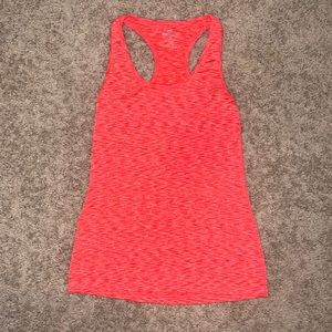 Neon orange workout tank!